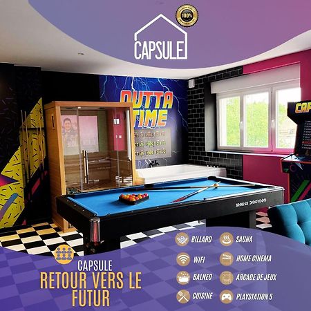 Capsule Retour Vers Le Futur Maubeuge Dış mekan fotoğraf